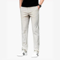Relaxed Fit Stretch Chino Trousers for Men – Oliver