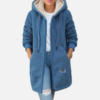 Cozy Zip-Up Fleece Jacket – Soft & Functional with Pockets – Olivia