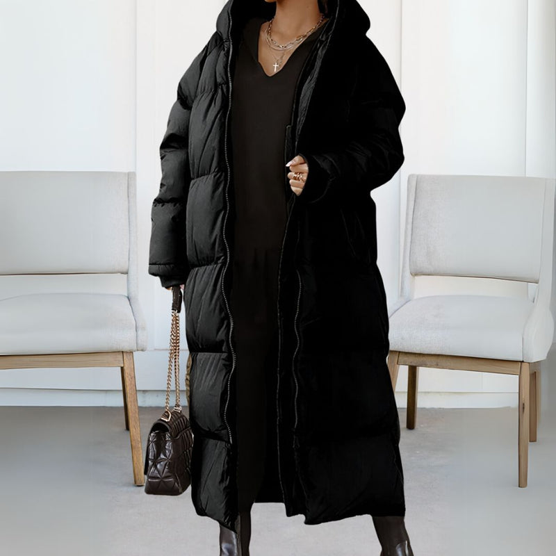 Elegant Longline Coat – Chic Outerwear for Any Occasion – Arabella