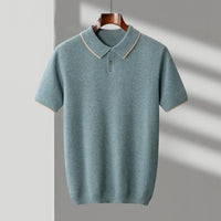 Luxuriously Soft Cashmere Polo Sweater for Men – Daniel