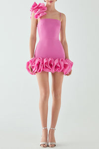Satin Mini Dress with Sleek Sophisticated Styling – Sophia