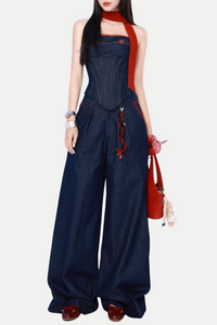 Bold and Modern Denim Set for Trendy Women – Chloe