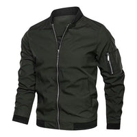 Trendy Men’s Bomber Jacket – Stylish & Versatile Outerwear – Ethan