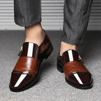 Stylish Leather Loafers with Modern Aesthetic – James