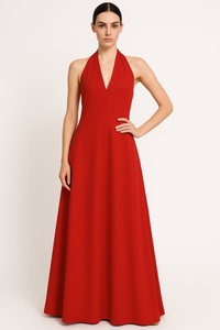 Bohemian Flowy T-Back Maxi Dress, Lightweight & Elegant – Sophia