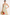 Elegant Deep V-Neck Cotton Blend Midi Dress – Anna