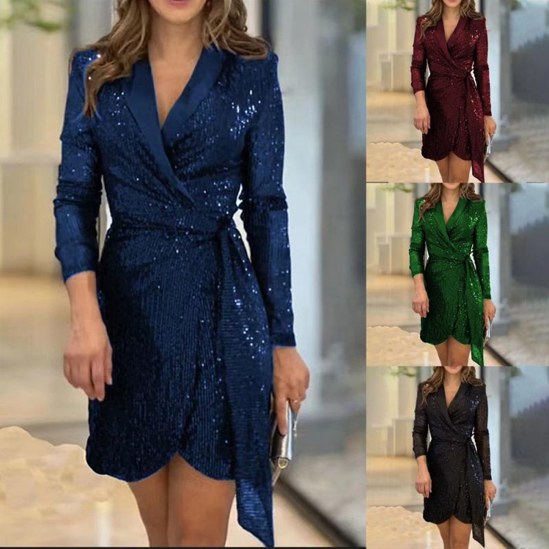 Dazzling Sequined Evening Dress for Glamorous Events – Sophia