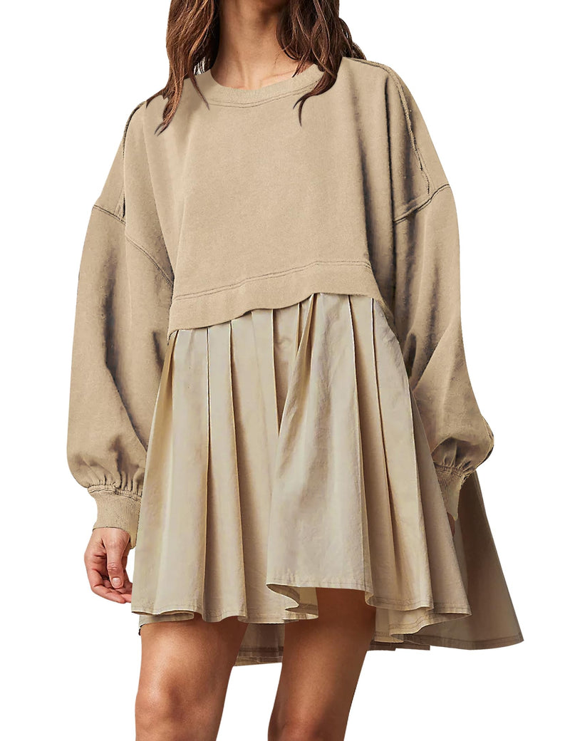 Trendy Pleated Mini Dress for a Chic Wardrobe – Sophia