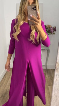 Stylish Ruffle Sleeve Summer Outfit with Handy Pockets – Emily