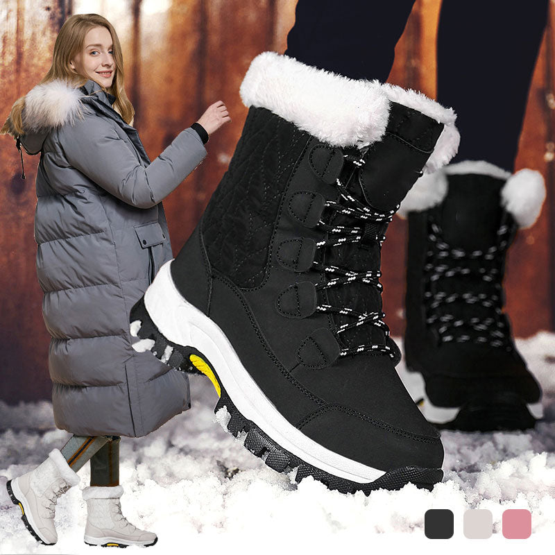 Women's Waterproof Winter Boots with Non-Slip Design – Olivia