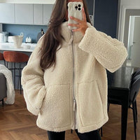 Ultra-Warm Loose-Fit Zip Jacket, Cozy Winter Essential – Emily