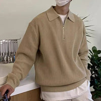 Soft Knit Half-Zip Pullover for Stylish Layering – Ryan