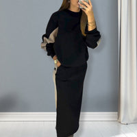Colorblock Lounge Set for Relaxed Casual Days – Olivia