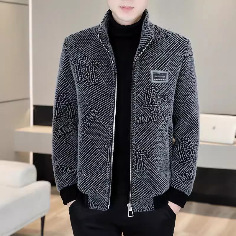 Men's Fashionable Zipper Jacket for Everyday Style – Ethan
