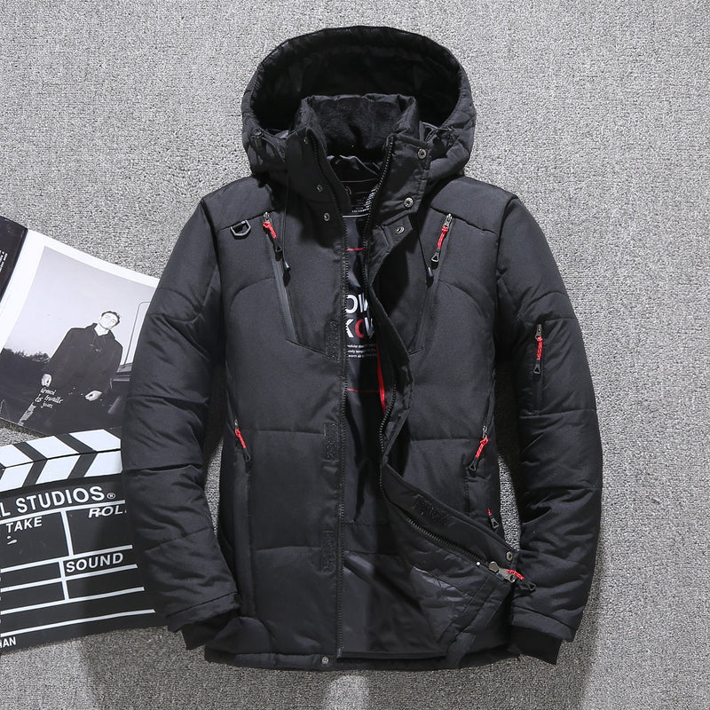 Men’s Ultra-Warm Winter Down Jacket for Arctic Conditions – Ethan