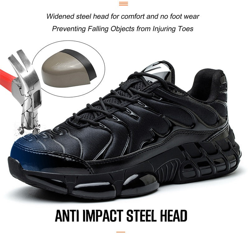 Safety Steel Toe Non-Slip Work Shoes – ProShield