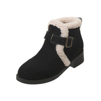 Cozy Winter Ankle Boots with Plush Warm Lining – Sophia