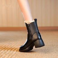 Cozy Side-Zip Insulated Snow Boots for Women – Emma