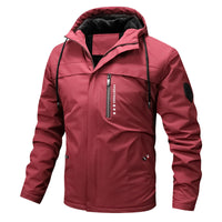 Men's Insulated Windproof and Waterproof Hooded Jacket – Marcus