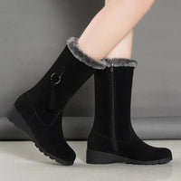 Women's Insulated Thermal Snow Boots, Waterproof & Non-Slip – Emily