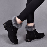Winter Ankle Boots with Non-Slip Comfort for Women – Olivia