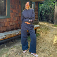 Trendy Wide-Leg Sweatpants & Cozy Hoodie Set – Emily