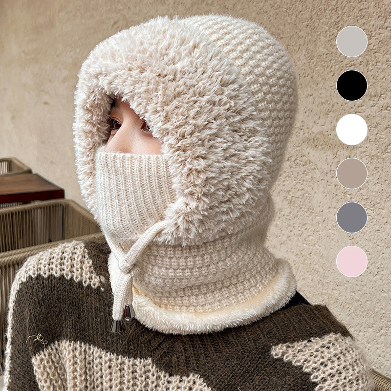 Multi-Functional Winter Beanie with Face Mask and Neck Gaiter – Emily